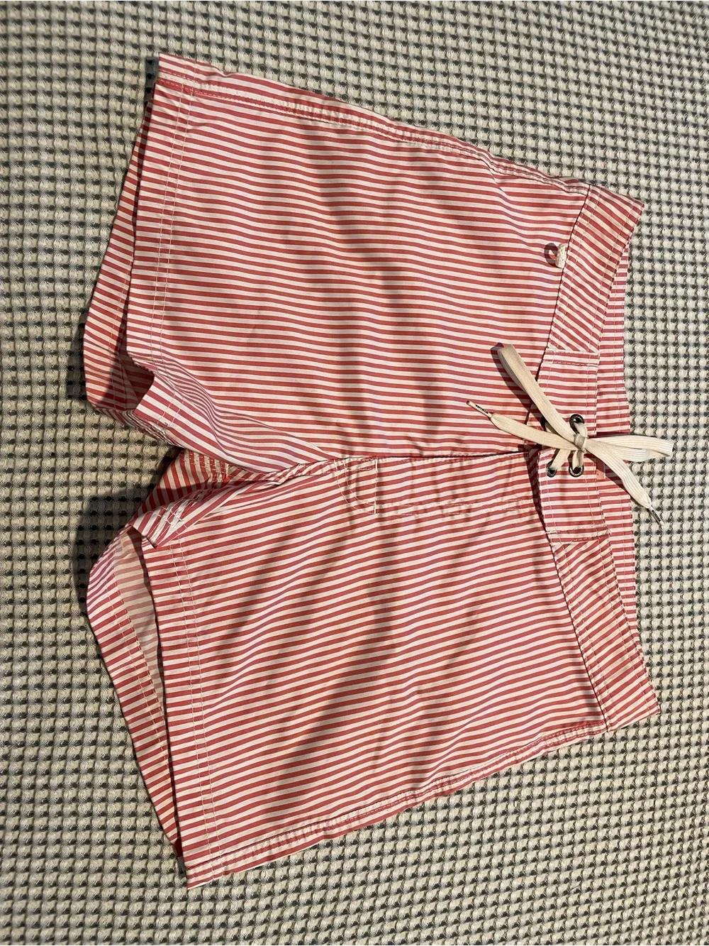 Sundek Red and White Striped Board Shorts - sz 31